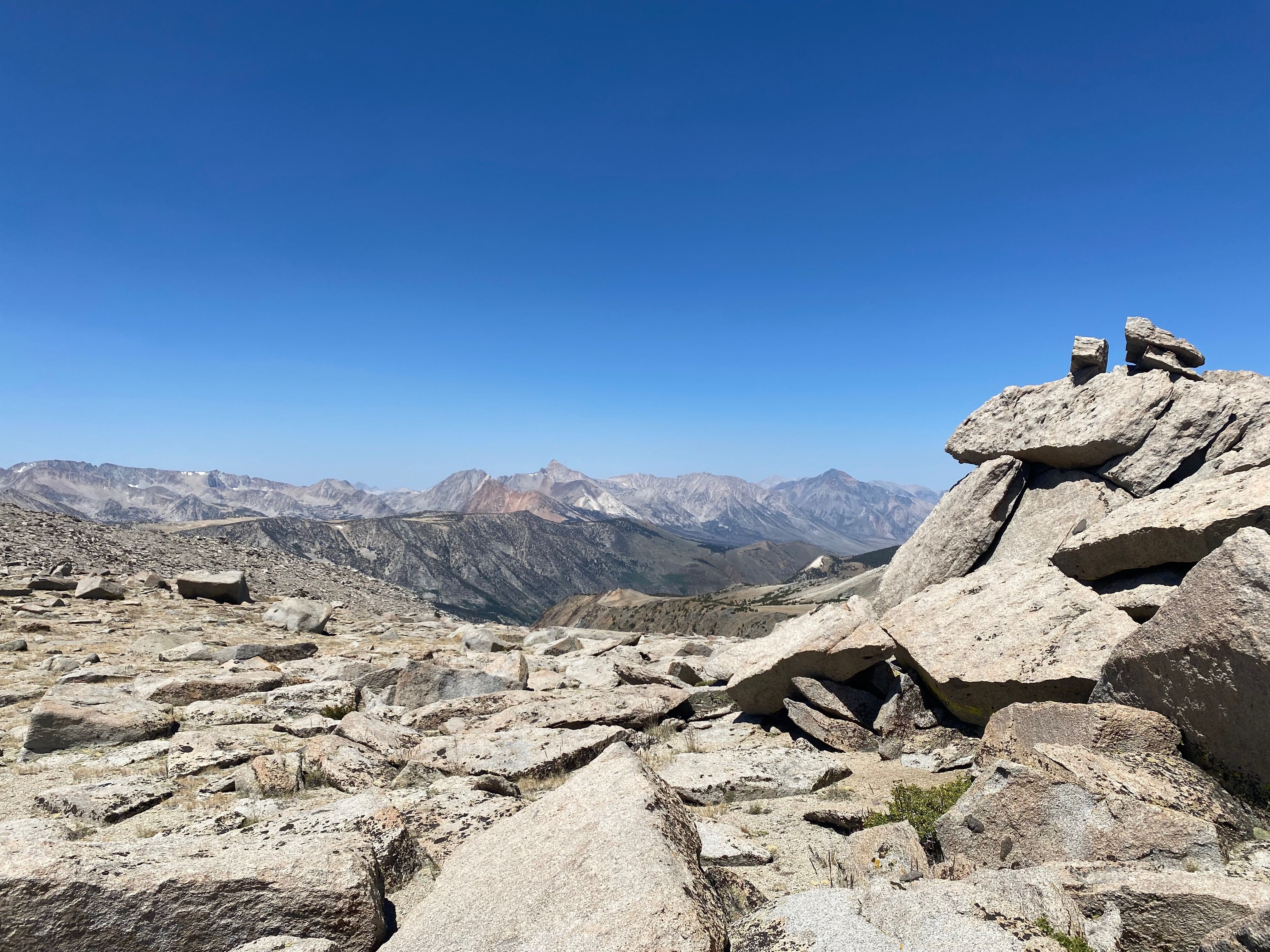 Mount Tom and Paiute crags