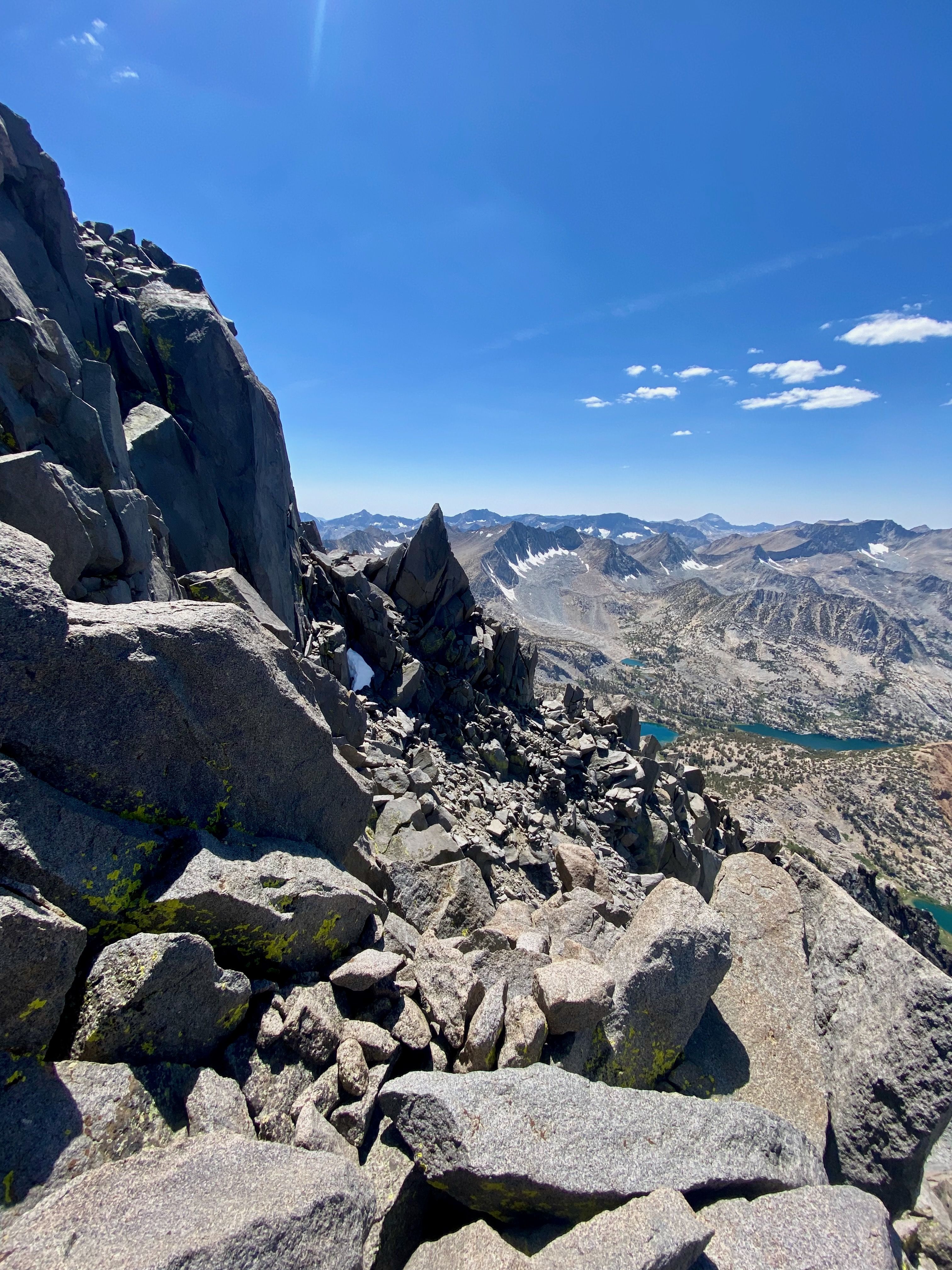 Below cloudripper summit